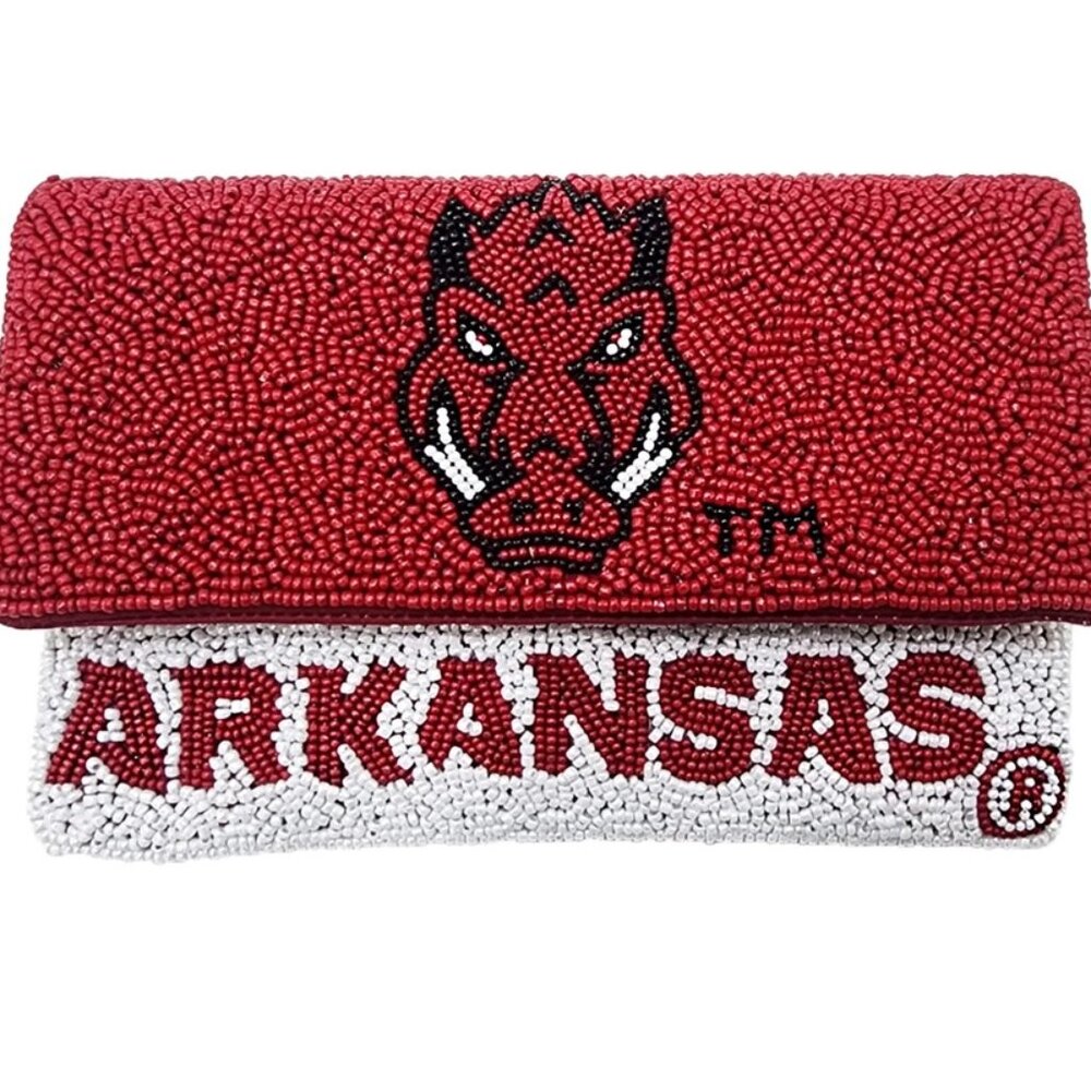 Arkansas Beaded Mini Crossbody Bag